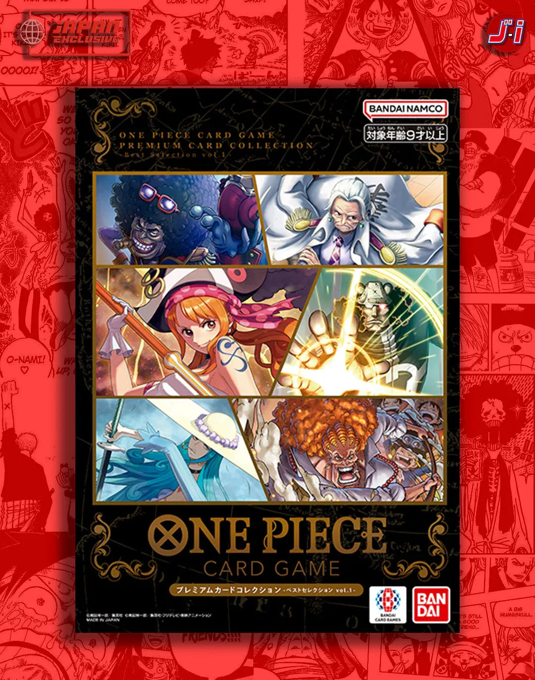 One Piece Premium Card Collection Best Selection Vol. 1 – hochwertige Karten-Auswahl für Sammler.